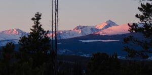 28 this morning (February at Ginty Creek)