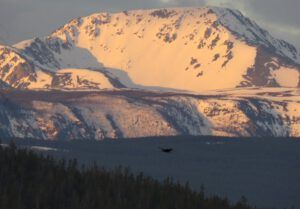 2 snow going off mountains (Instant Spring!)