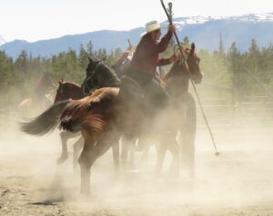 16 potato race (Tatla Lake Gymkhana 2018)