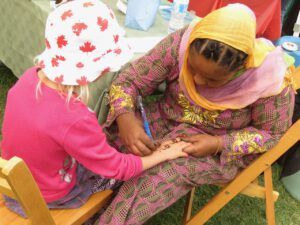 5 hussna ainting kid (What Happened to Spring?)