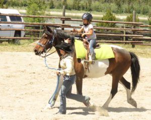 8 pole race (Tatla Lake Gymkhana 2018)