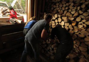 15 filling the woodshed (The Next Batch of Volunteers)