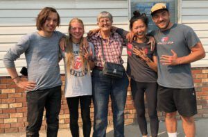 2nd 4 volunteers (The LeGesse Family)