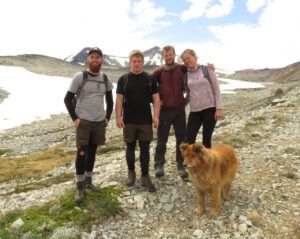 1a 4 hikers (Perkin’s Peak again)