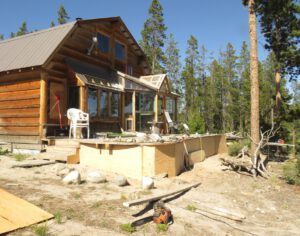 2 deck enclosure (Middle of June)