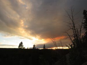 6 monarch fire sunset 2 (Middle of June)