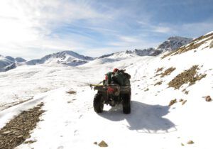 8 atv (Perkin’s Peak In Snow)
