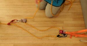 25 second pulley (SAR Ice Rescue Course)