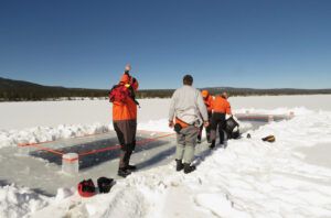 3 the holes (SAR Ice Rescue Course)