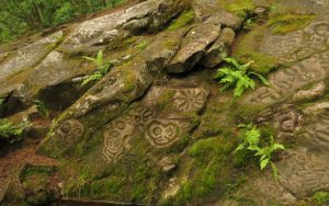 petroglyphs (Caitlin to the Ferry in Bella Coola)