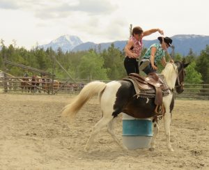 29 barrel exchange 2 (Tatla Lake Gymkhana)