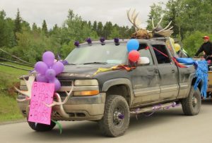 4 moose horns (Anahim Lake Rodeo)