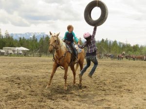6 flag 3 getting desarate. (Tatla Lake Gymkhana)