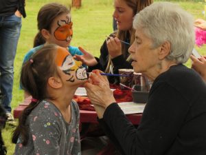 9 face painting (Bella Coola Music Festival again.)