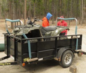 16 canoe rack (The Second Pandemic Volunteers)