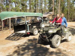 canoe rack (The Second Pandemic Volunteers)