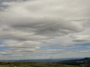 weather coming (Perkins Peak June 25)