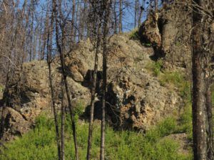 18 bare bones (Kleena Kleene Falls)