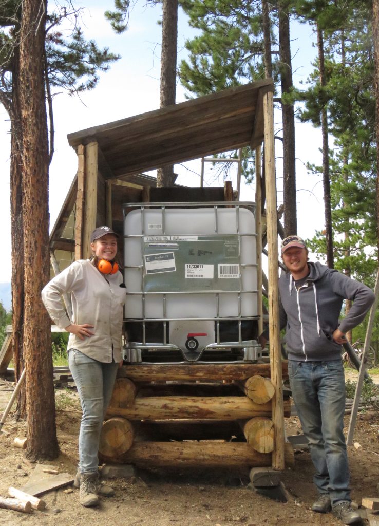 roof shade for tank