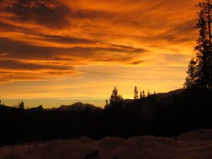 19 sunset (Fire-smarting ginty creek)