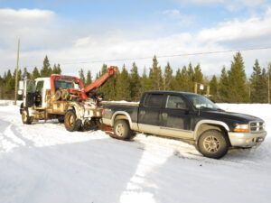tow truck (Covid Winter Solstice)