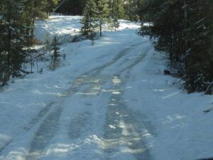 ice ruts (Covid Winter Solstice)