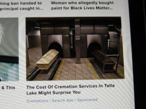 cremation tatla (The affects of Covid)