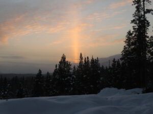 14 sun pillar (February Cold Snap)