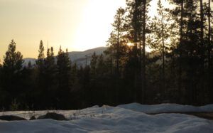 23 equin0x sunset over Nogwon (The Light Half of the Year.)