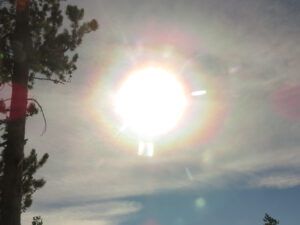 3 sun rainbow (The Light Half of the Year.)