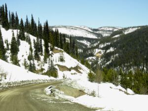 14 heading home (Bella Coola Hill Mid April)