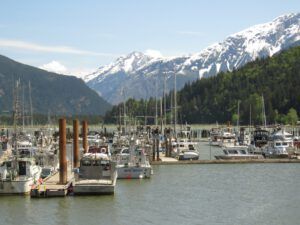 6 waterfront best (Down the bella coola hill again.)