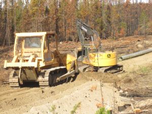 25 preparing for culvert (Road metamorphosis)
