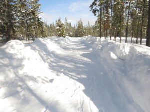 8a another snow dump (Road metamorphosis)