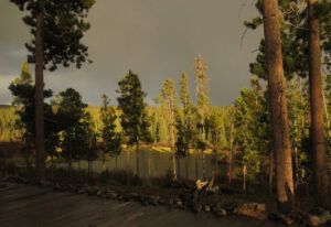 27 stormy pond (Bella Coola Visit)
