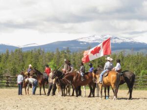1 parade (Tatla Lake Gymkhana 2022.)