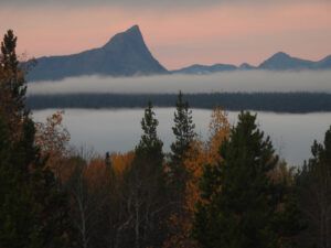 two fog layers (The Slow Slide Into Winter.)