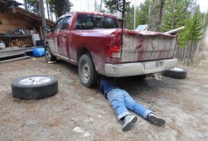 4 changing tires (SPRING WORK)