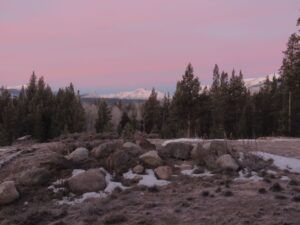 9 Mar 7.  snow almost goner (Almost Equinox 2025.)
