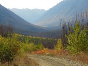 21 at truck (Perkins Peak 10th Oct.)