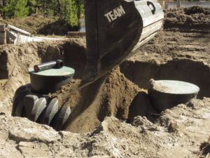 septic 9 burying tank (Hip Replacement of a Wilderness Dweller.)