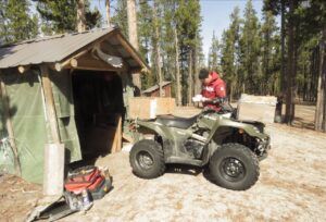 septic 3 ATV (Hip Replacement of a Wilderness Dweller.)